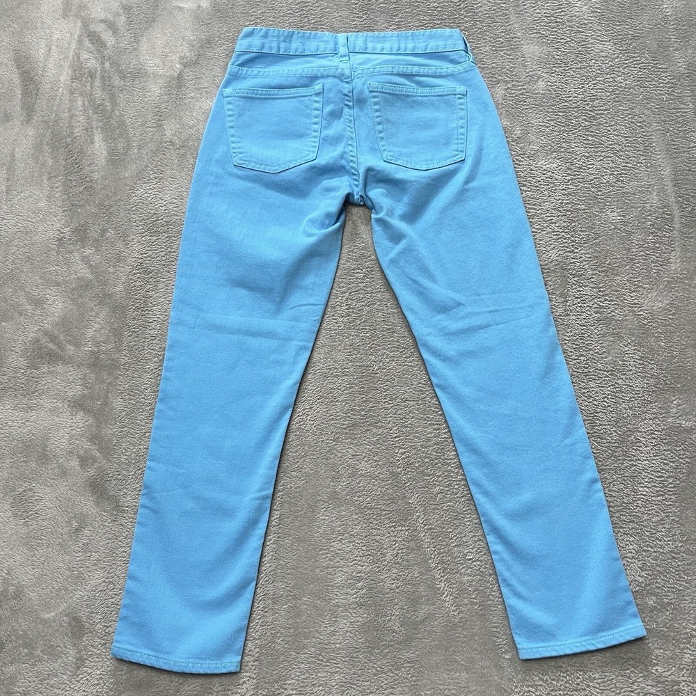 J.Crew Jeans Womens 24 Blue Cropped Matchstick Low RIse Preppy Denim - Picture 2 of 12